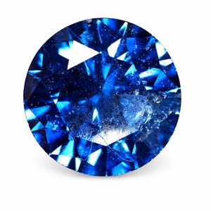 Natuurlijke blauwe diamant – Zeldzame luxe edelsteen – Afrikaanse oorsprong – Uitstekende slijpvorm – SI-helderheid