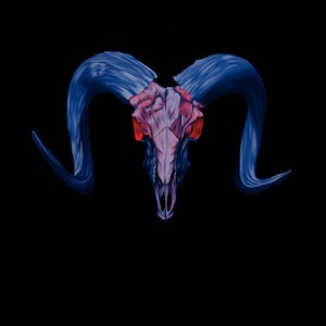 Blaue Hörner