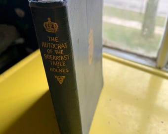 El autócrata de la mesa del desayuno: diario vintage, cuaderno reciclado y álbum de recortes de la biblioteca clásica