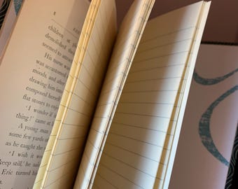 Las buenas noticias de Eric (~1900): diario antiguo/cuaderno religioso reciclado