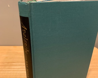 Avalanche - Diario vintage / Cuaderno de ciencia reciclado / Regalo de viaje cosido a mano