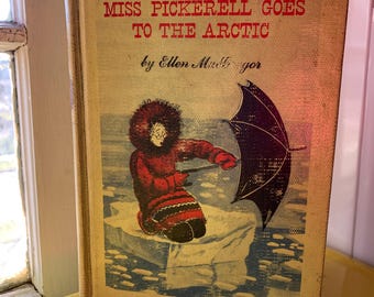 La señorita Pickerell va al Ártico (1954) - Diario de libros antiguos / Cuaderno reciclado