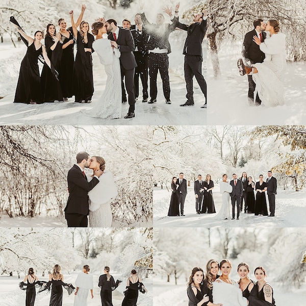 32 Winter Wedding Lightroom Presets