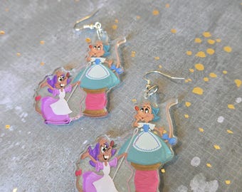 DOUBLE sided Cindys Mice Earring Set
