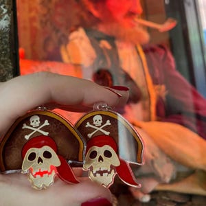 PRE ORDER 2&quot; Pirates Earrings