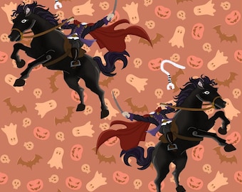 PRE ORDER 2" Headless Horseman Dangly Earring Set