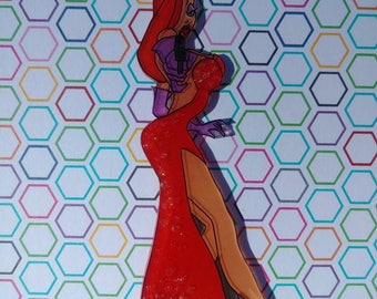 Jessica Rabbit Brooch