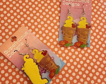 Set di orecchini pendenti Dole Whip da 2"