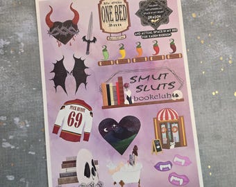 Romance Books 5x7 Print