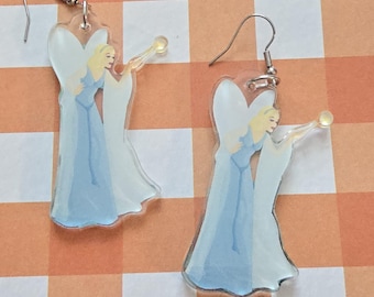 Blue Fairy Earrings