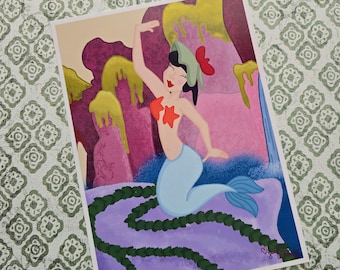 Mermaid 5x7 Print
