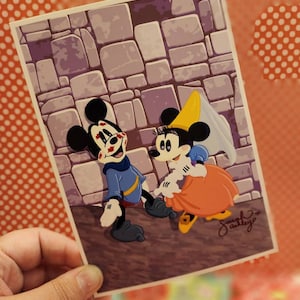 Brave Tailor Mouse 5x7 Print