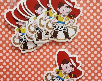 3" Cowgirl Sticker
