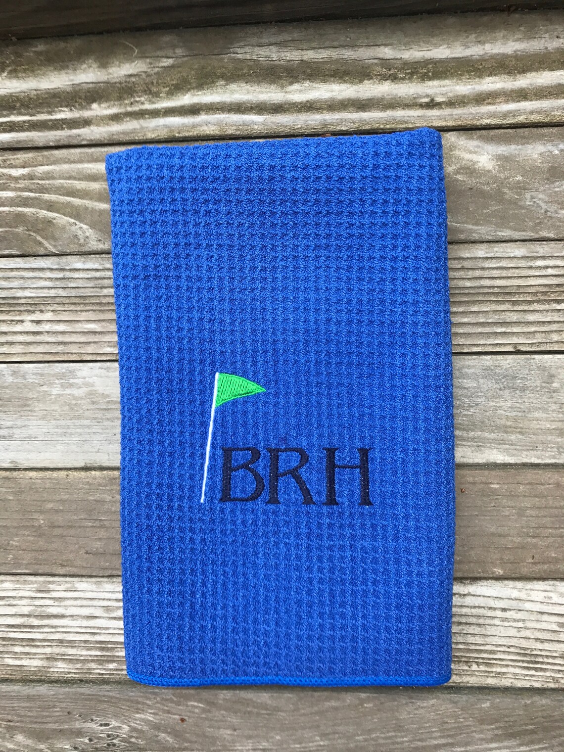 Monogrammed Microfiber Golf Towel Personalized Golf Towel Etsy