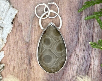 Petoskey Stone Pendant