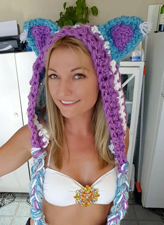 Crochet Rave Hood 