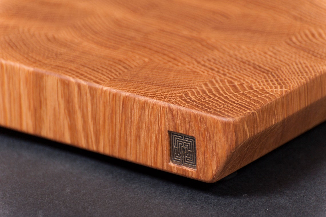 Hand Crafted White Oak End Grain Cutting Board Etsy