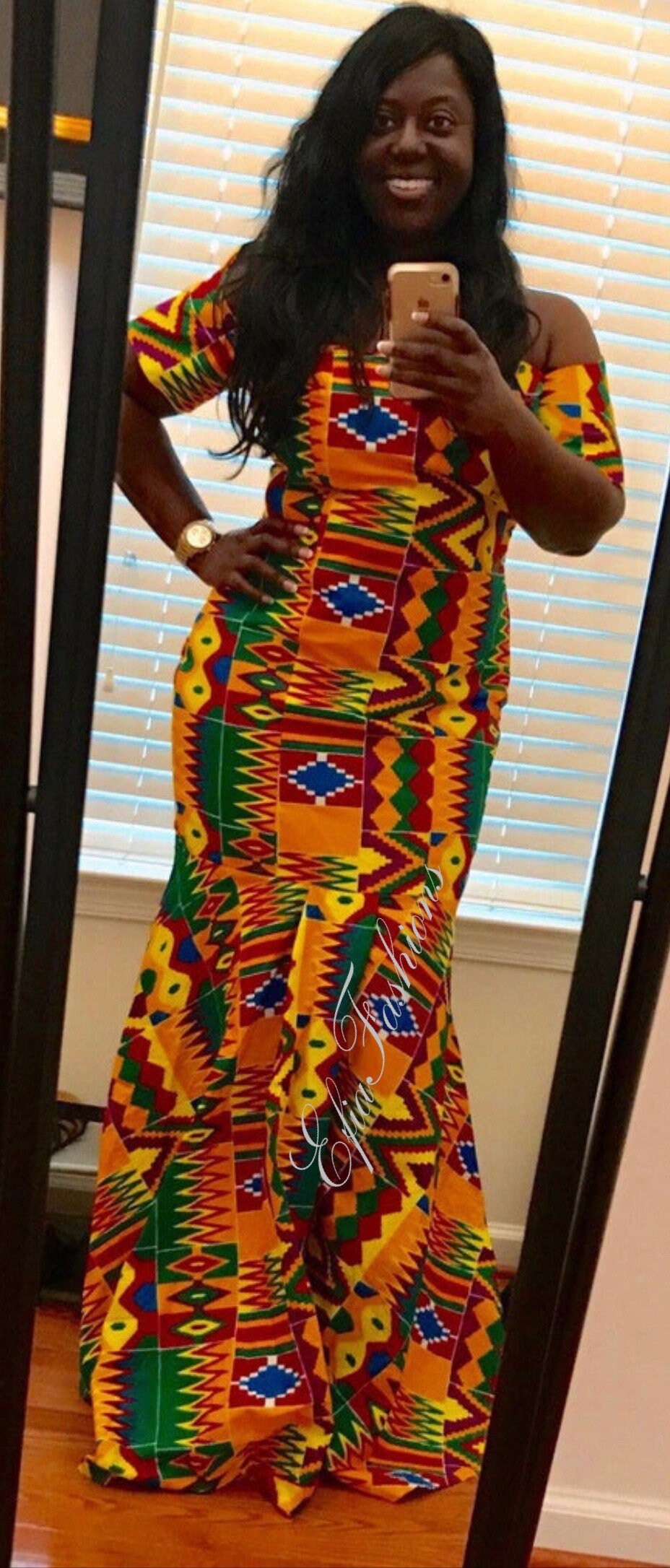 Kyesha Kente Dress - Etsy UK