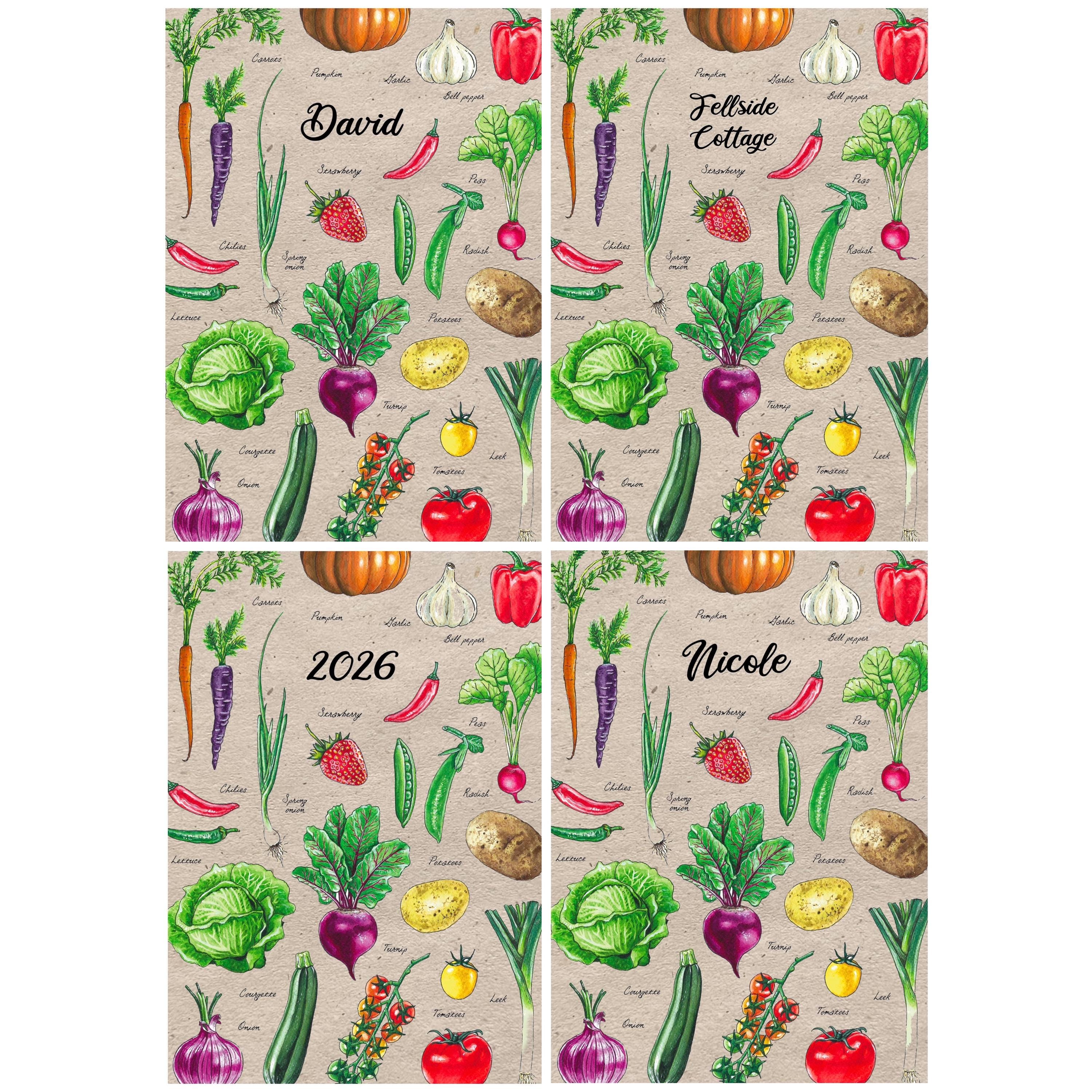 2026 Gardener’s Planner and Journal Allotment Crop Planner - Etsy