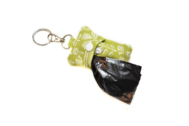 Poop Bag Dispenser.Dog Poop Bag Holder.Floral Dog.Dog Waste Bag Dispenser.New Puppy Gift.New Puppy.Dog Leash.Pooch Pocket.Waste Bag Holder