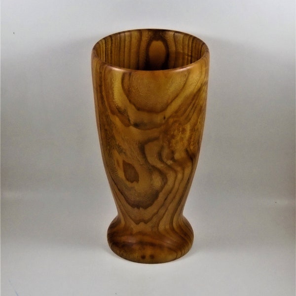 Wood Turned Vase Etsy