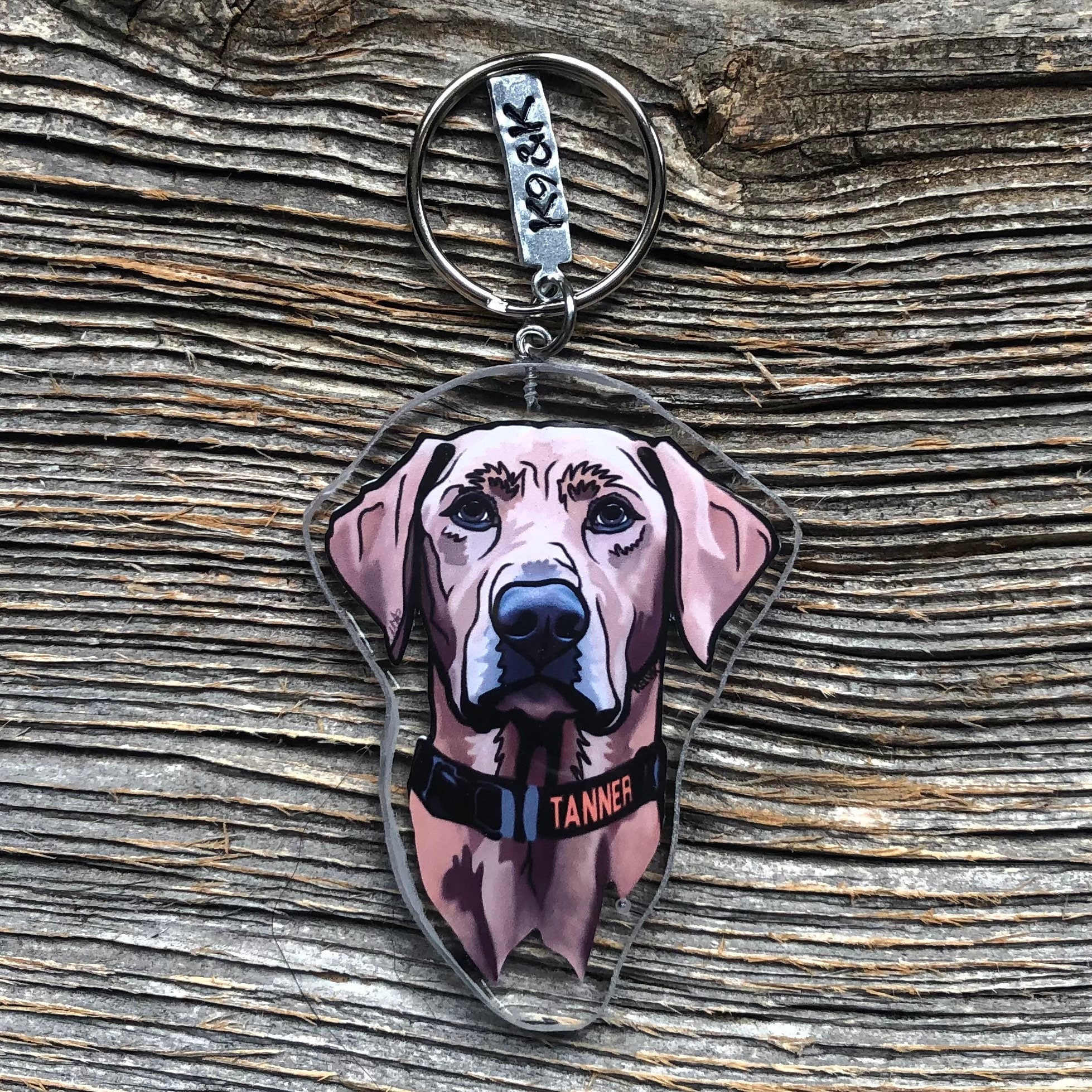 Custom Dog Keychain HEAD ONLY / Personalized Dog Keychain / Etsy