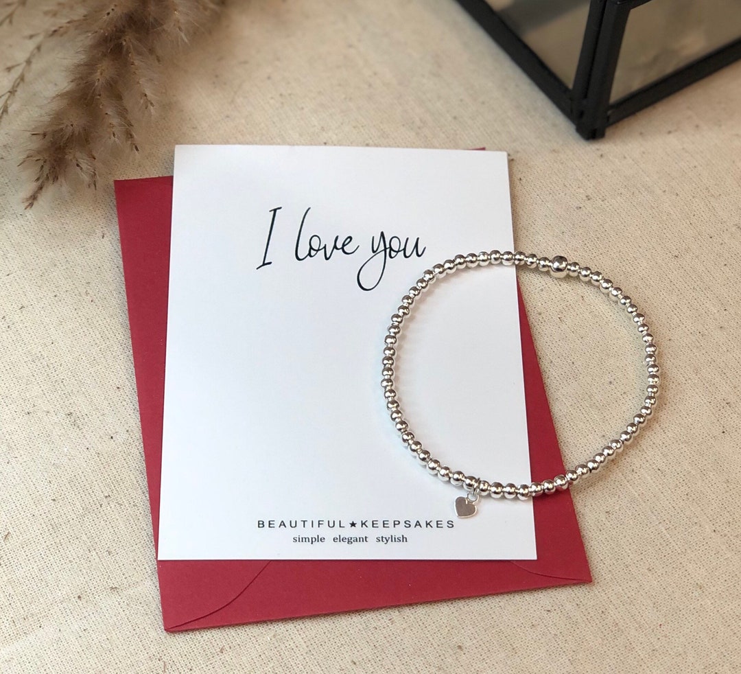 Sweethearts® 'I Luv You' Stretch Bracelet