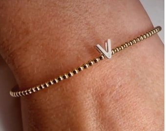 Personalised Gold Filled Initial Bracelet