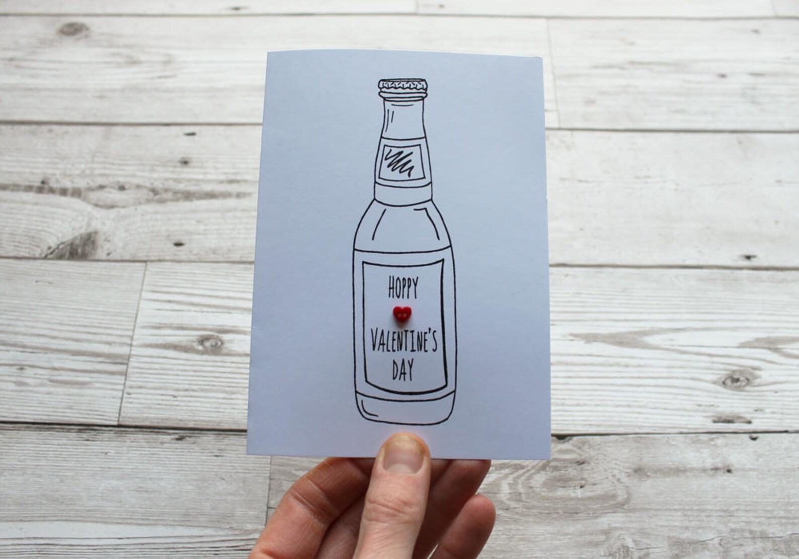 Beer Valentines Card | Etsy