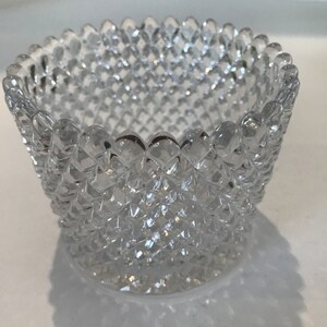 Vintage Glass Dish/Candle Holder