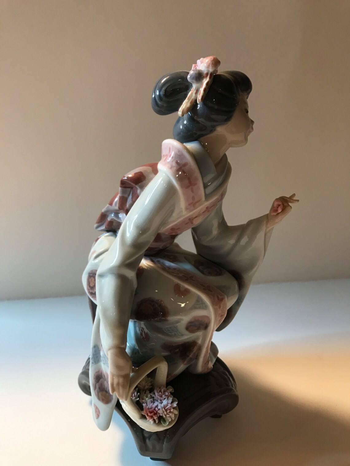 JUST REDUCED Retired Lladro Asian Figurine 1448 yuki Mint Condition Etsy