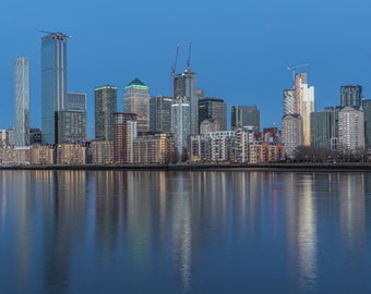 Canary Wharf at Blue Hour digital download