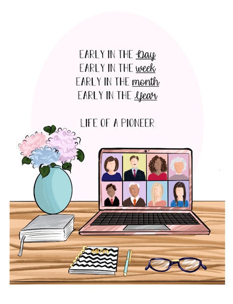 Jw, pioneer gifts, life of a pioneer, digital, printable, instant dow…