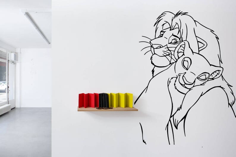Wall stickers lion king-simba mufasa sarabi-choice size /& colour