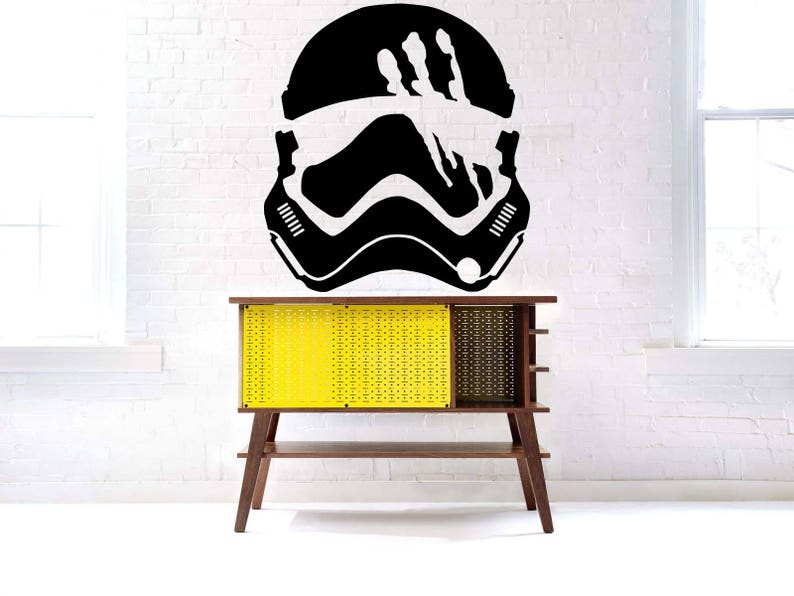 Star Wars Decal Stormtrooper Vinyl Star Wars Sticker Mural Wall Art Home Decal Bedroom Decal Dorm Decor Room Decal O106