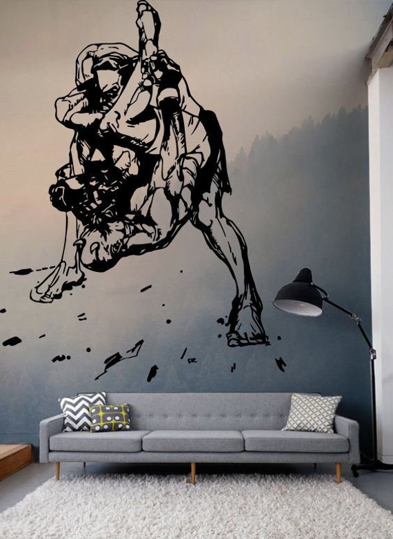 wall art vinyl decal sticker Boxing gloves personalised