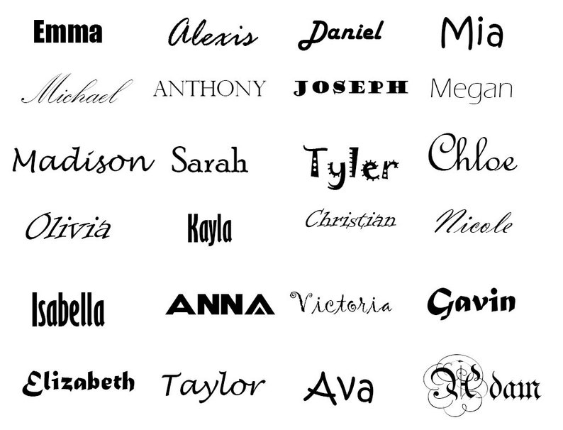 Wall Art Game wall decal Game Room Vinyl Decal Vinyl Lettering Nursery Sticker Child Bedroom FN219 Kids Room Personalized Name