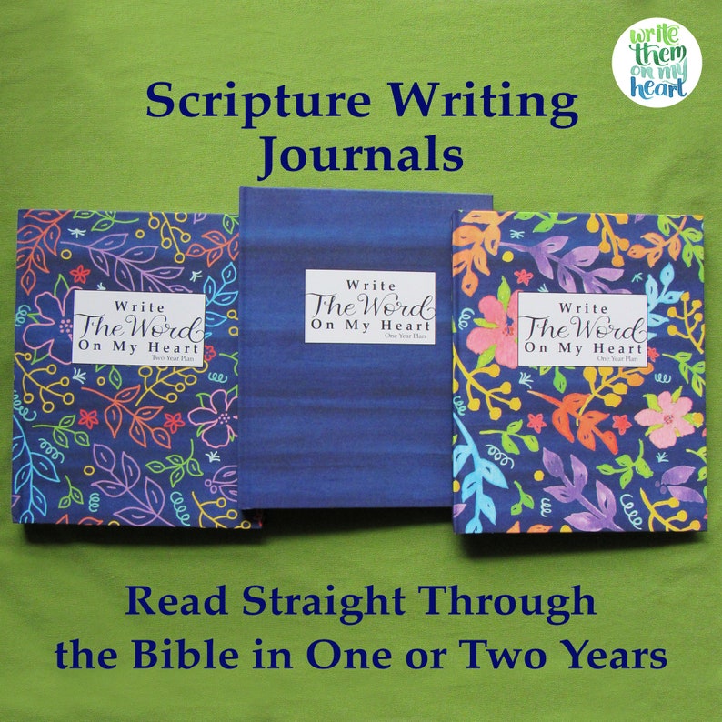 Floral Bible Study Journal