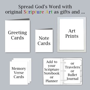 Graduation Scripture Cards, 6 Printable Bible Verse Graduation Cards ...