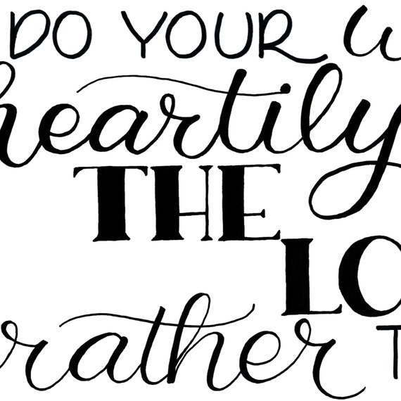 Bible Verse Black And White