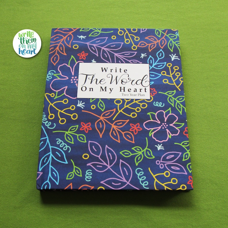 Write the Word On My Heart Two Year Plan Journal