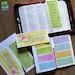 Bible Study Bookmark Featuring Psalm 119:18, Printable Scripture ...