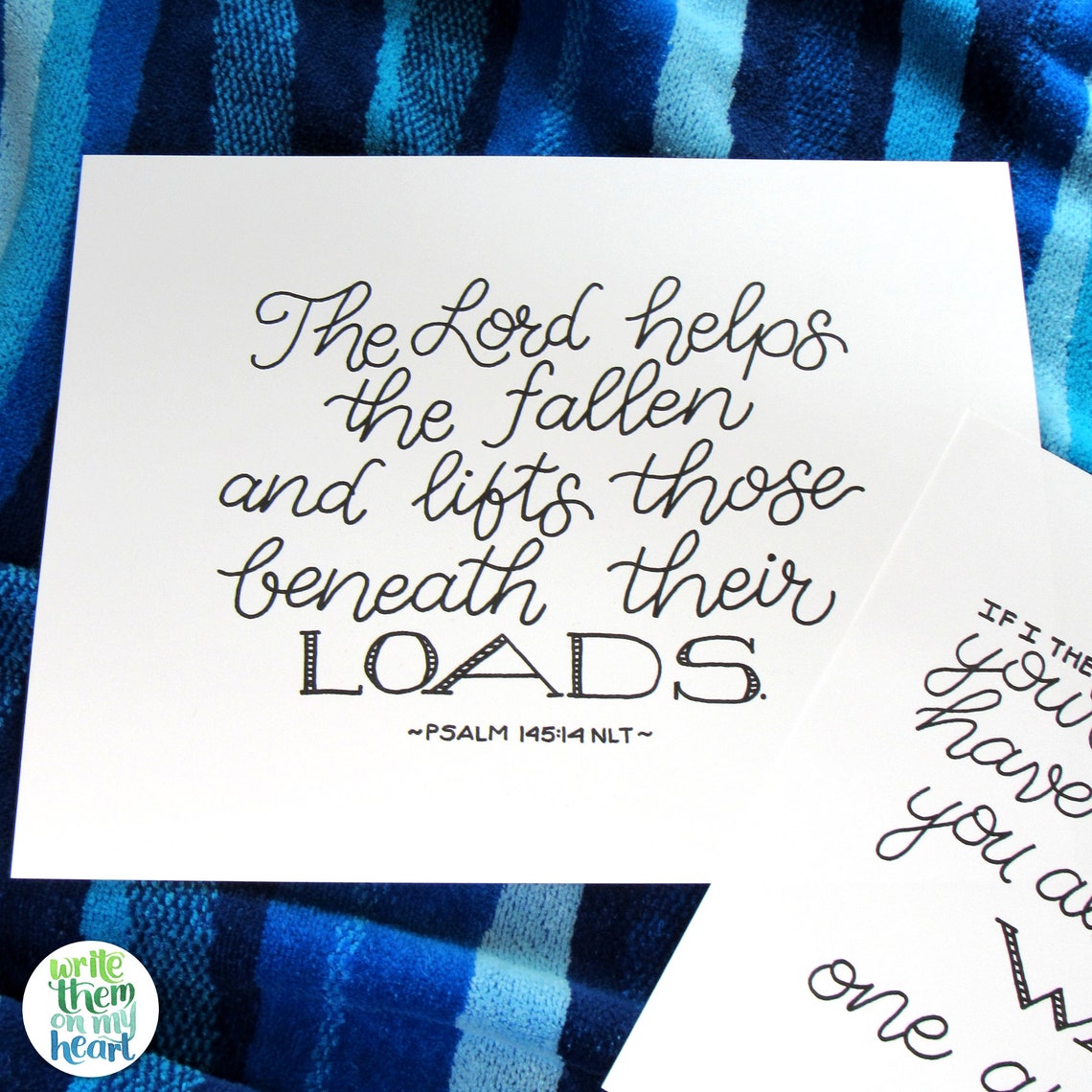 Laundry Bible Verses Laundry Room Signs John 13 14 and Psalm | Etsy