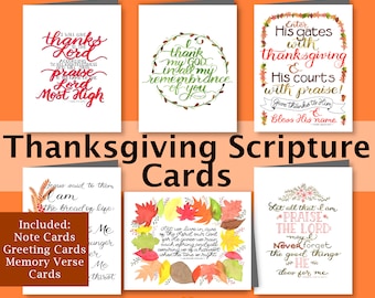 Thanksgiving Bible Verse Card Autumn Printable Scripture Art Fall Scripture Card Thanksgiving Place Cards Christian Thanksgiving Invitation