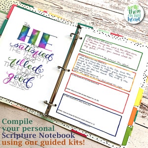 Printable Scripture Art, Watercolor Scripture Art, Hand-lettered Bible Verses, Bible Study ...