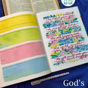 365 Names of God Journal Bible Study Names of God Bible Verses, Write a ...