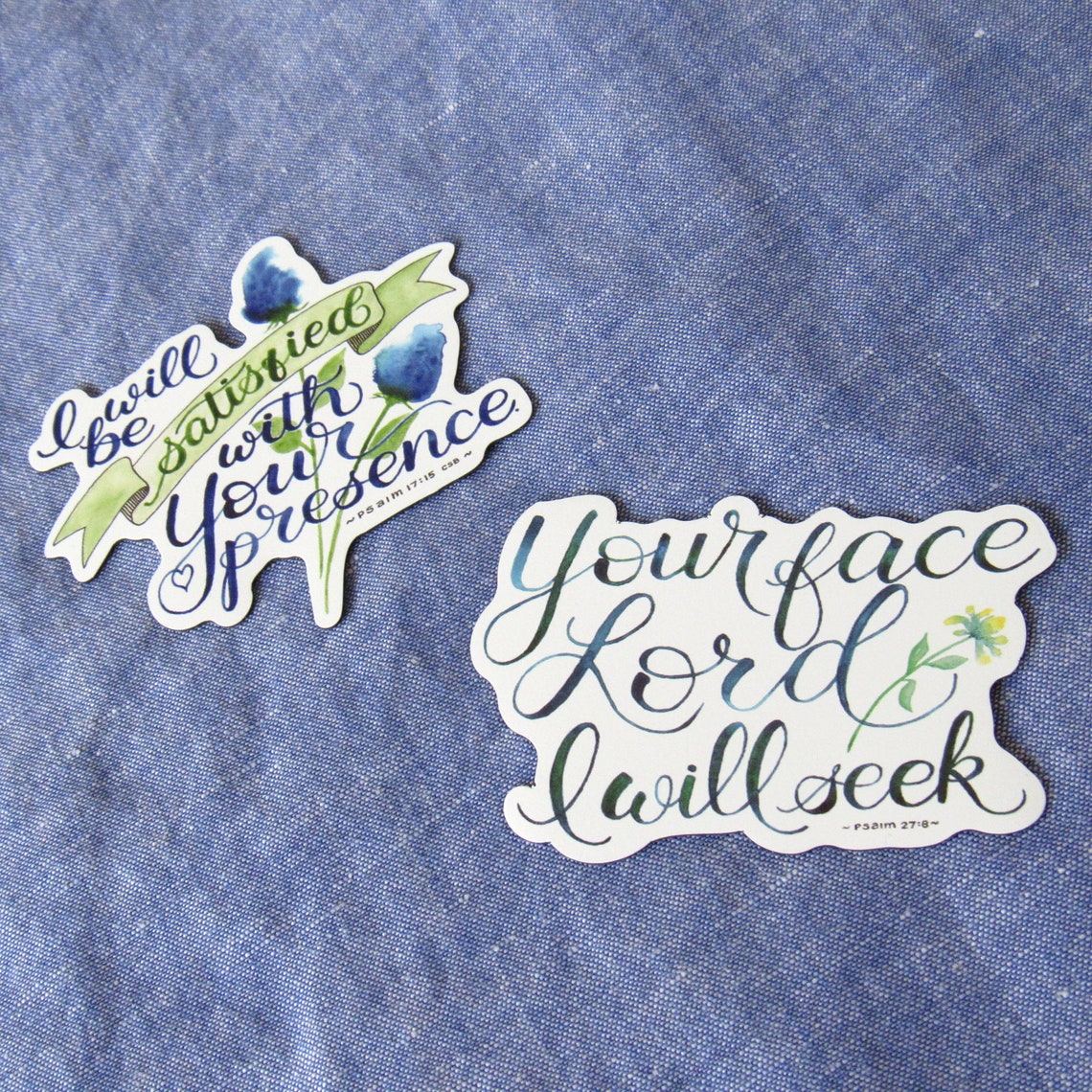 Bible Verse Set Christian Faith Gift Etsy