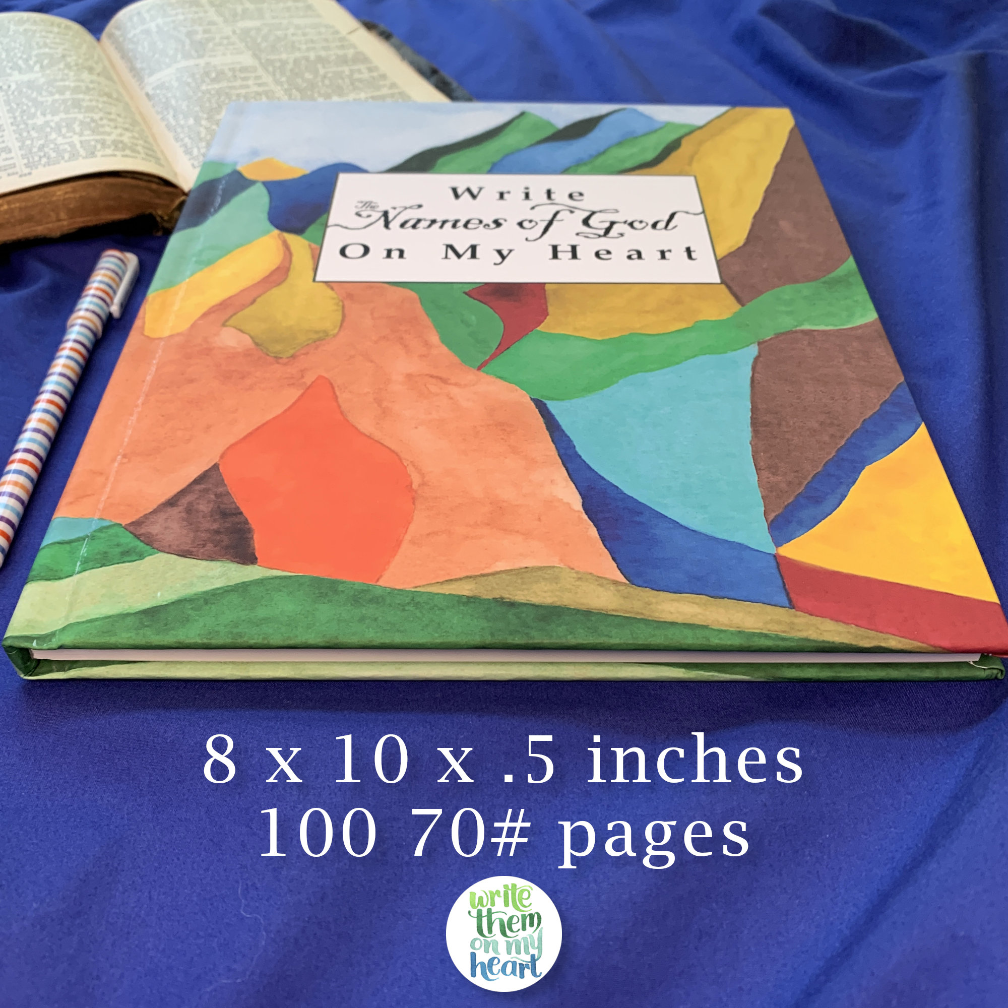 365 Names of God Journal Bible Study Names of God Bible Verses, Write a ...