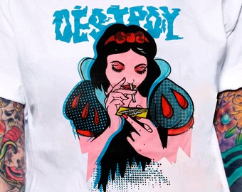 Punk Rock Snow White Etsy Punk Rock Snow White Etsy