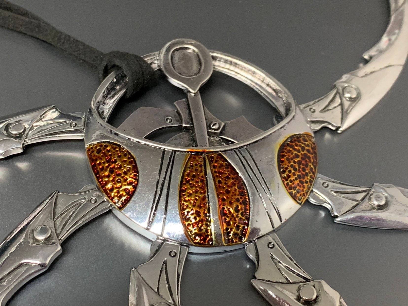 2018 Predator Shuriken Weapon Necklace Prop Real Metal and  Etsy